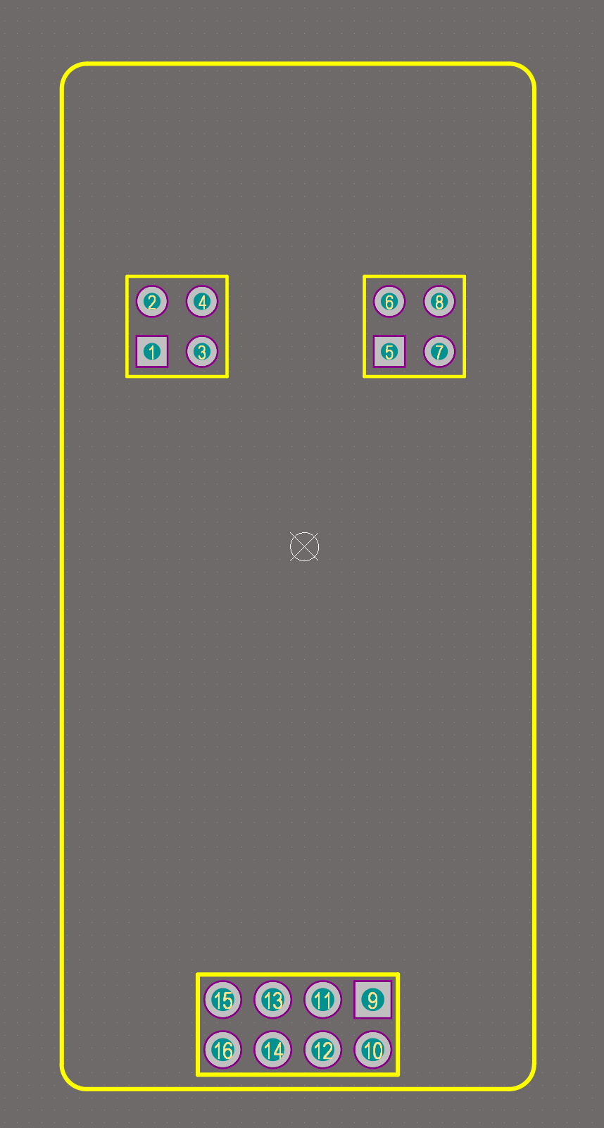 接口PCB封装